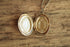 Silver Oval Locket Necklace